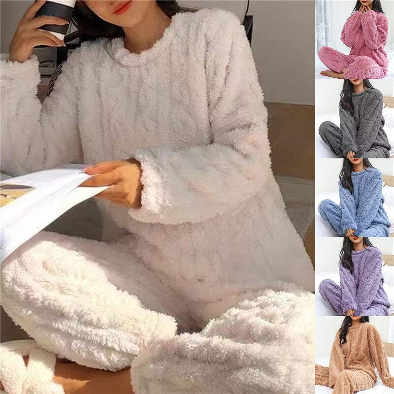 Pyjama doux femme – Ensemble confortable en coton pour nuit paisible et élégante