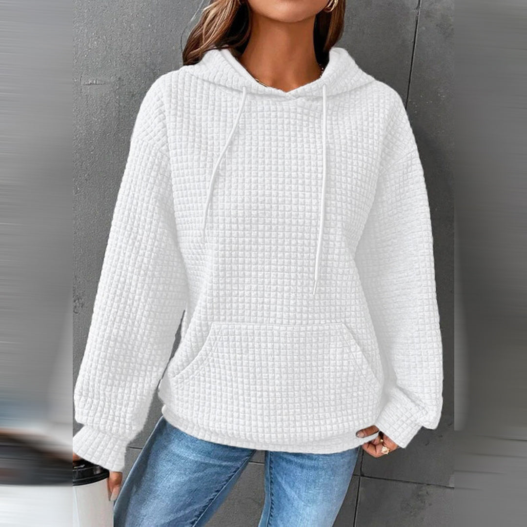 Pull classique femme – Pull en laine doux et confortable pour automne hiver