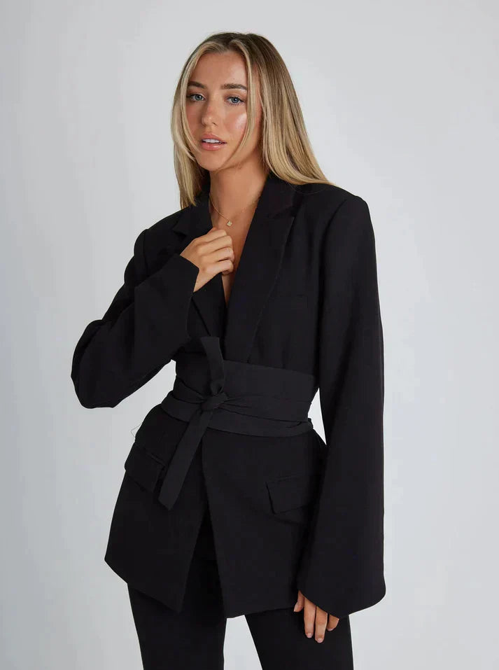 Blazer élégant femme – Veste chic en tissu léger pour soirée et bureau