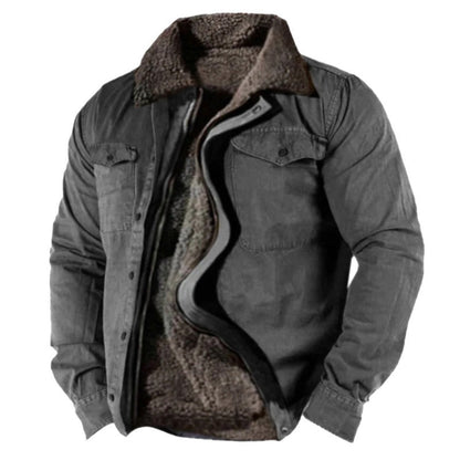 Veste d'hiver chaude homme – Manteau isolant en duvet pour temps froid