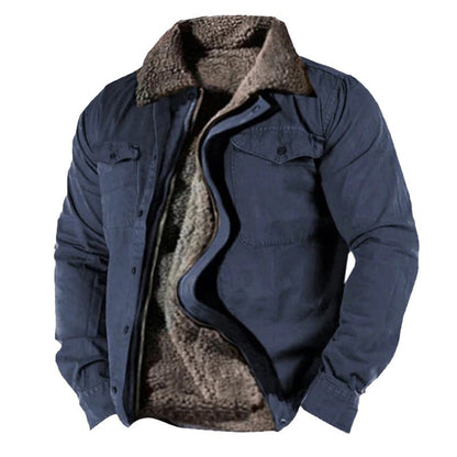 Veste d'hiver chaude homme – Manteau isolant en duvet pour temps froid