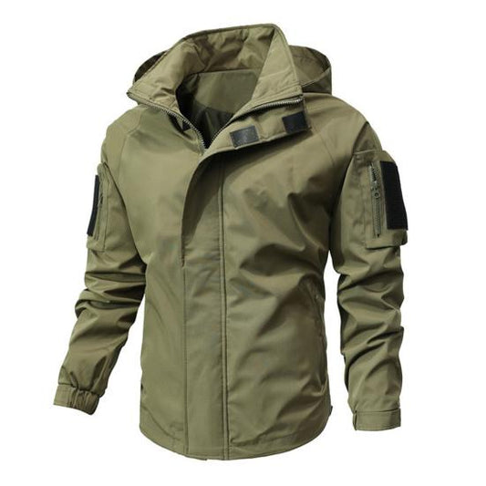 Veste coupe-vent homme – Veste décontractée légère et imperméable pour extérieur