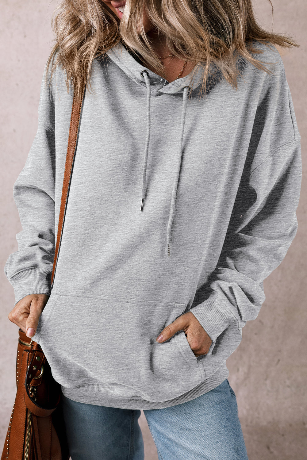 Pull à capuche femme – Sweat confortable en coton doux pour casual