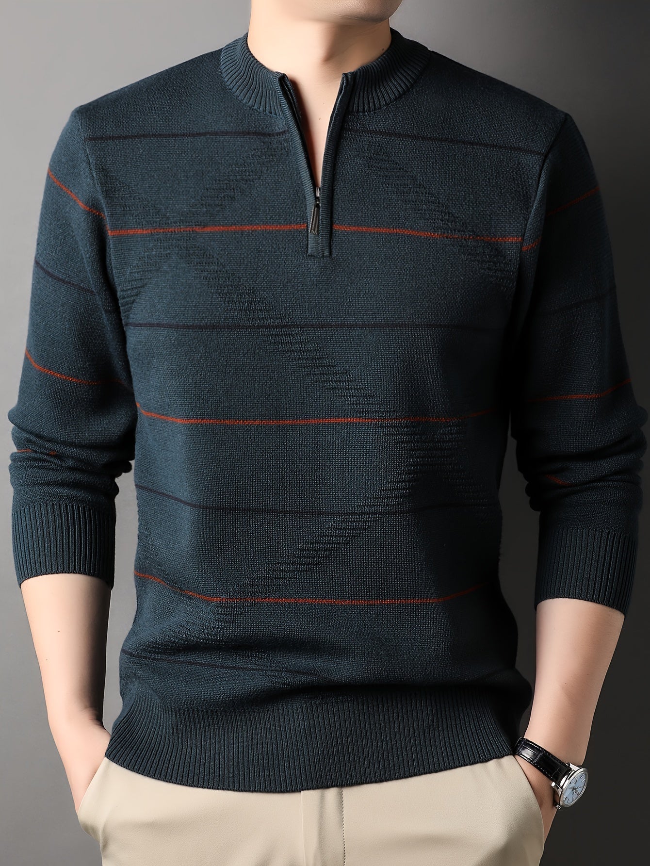 Pull classique homme – Pull en laine doux et confortable pour toutes occasions