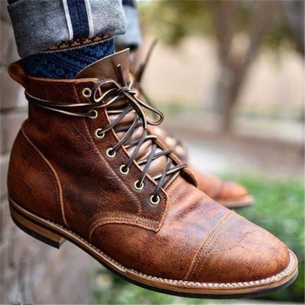 Bottes en cuir homme – Chaussures robustes et durables pour toutes occasions