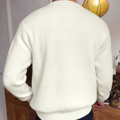 Pull classique homme – Pull en laine doux et confortable pour toutes occasions