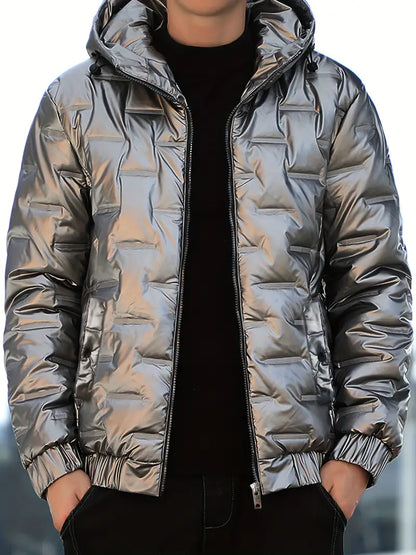 Veste rembourrée homme – Manteau chaud et léger pour hiver élégant et décontracté