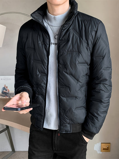 Veste d'hiver homme – Manteau chaud et stylé en laine pour saison froide