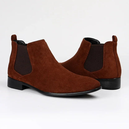 Botte en cuir suédé homme – Botte élégante et confortable pour toutes occasions