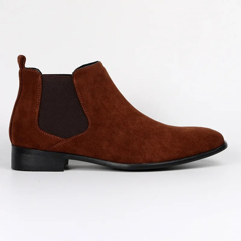 Botte en cuir suédé homme – Botte élégante et confortable pour toutes occasions