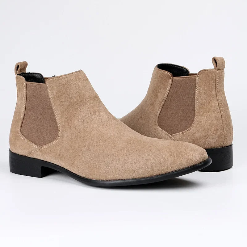 Botte en cuir suédé homme – Botte élégante et confortable pour toutes occasions