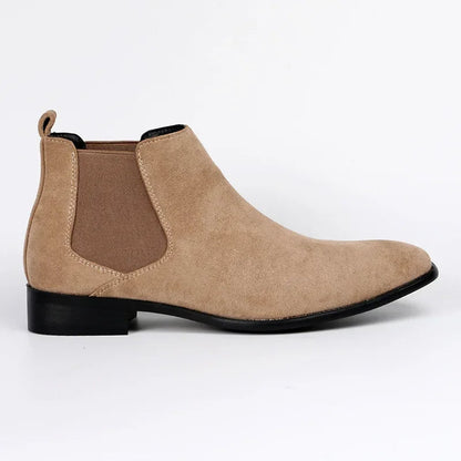 Botte en cuir suédé homme – Botte élégante et confortable pour toutes occasions