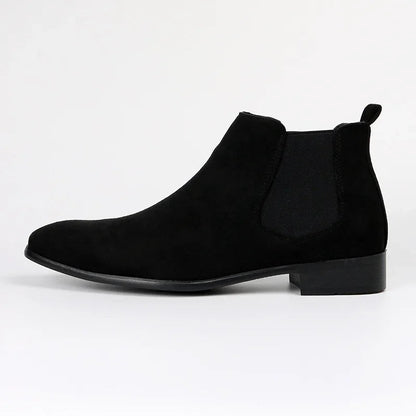 Botte en cuir suédé homme – Botte élégante et confortable pour toutes occasions