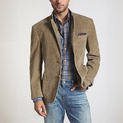 Blazer classique homme – Veste élégante en laine pour occasions formelles