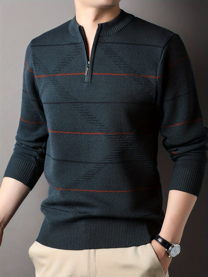 Pull classique homme – Pull en laine doux et confortable pour toutes occasions