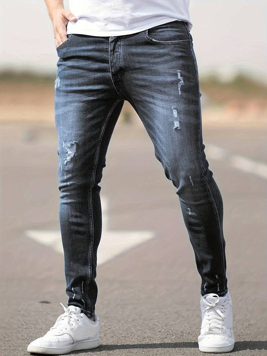 Jeans ajustés homme – Denim stretch confortable et élégant pour toutes occasions