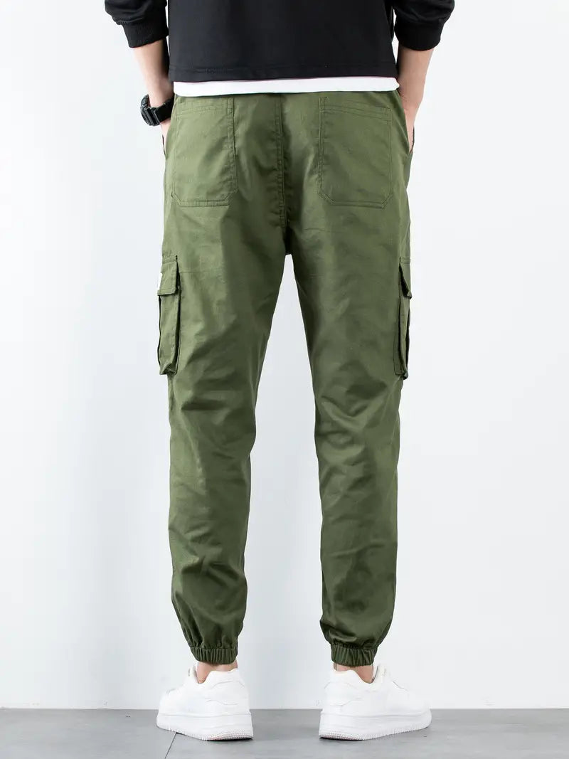 Pantalon cargo homme – Jogger confortable en coton pour style décontracté