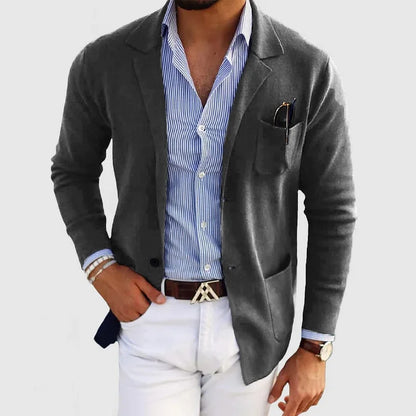 Blazer classique homme – Veste élégante en laine pour occasions formelles