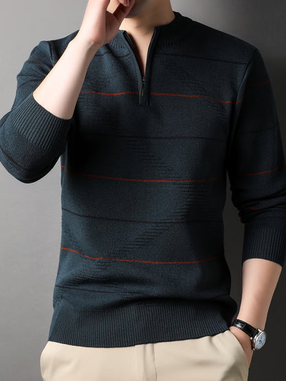 Pull classique homme – Pull en laine doux et confortable pour toutes occasions