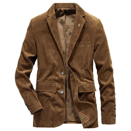 Veste en velours côtelé homme – Veste classique élégante pour automne hiver