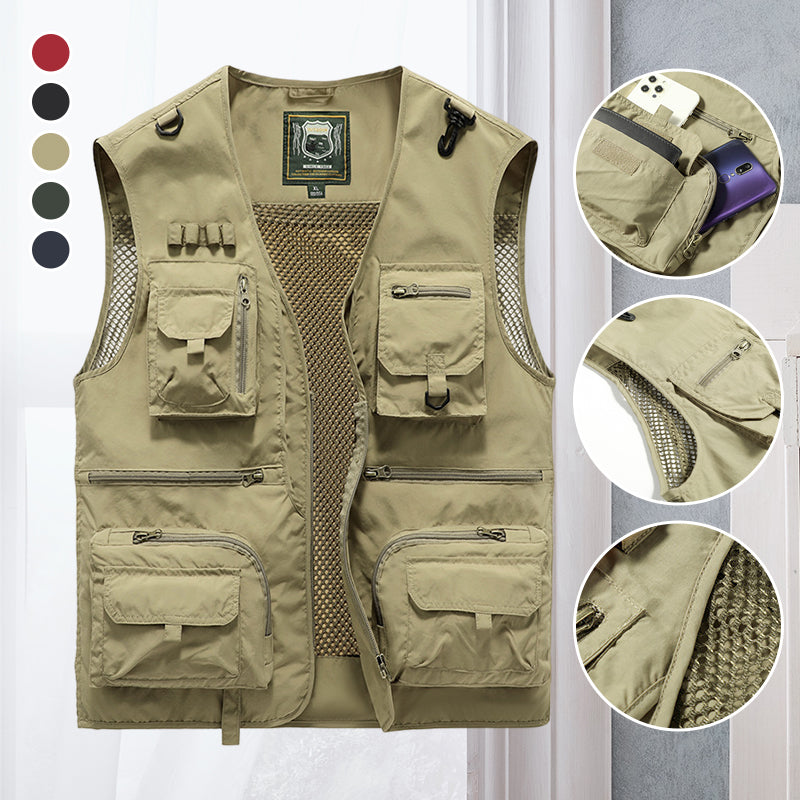 Gilet tactique homme – Veste militaire légère et résistante pour outdoor