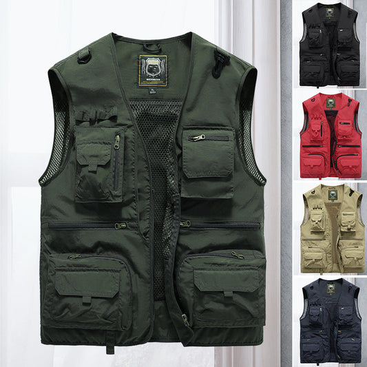 Gilet tactique homme – Veste militaire légère et résistante pour outdoor