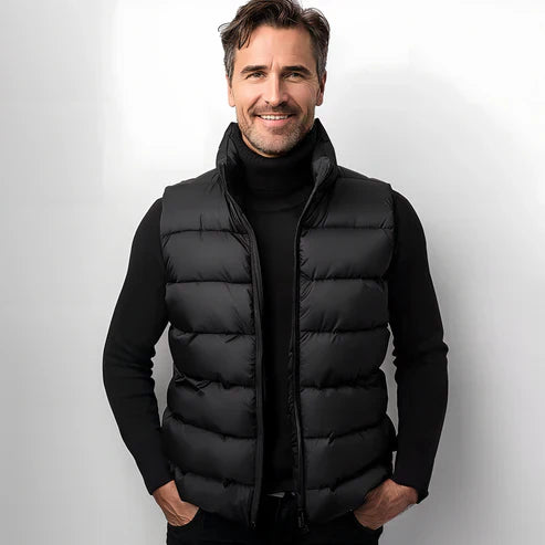 Gilet rembourré homme – Veste chaude et légère pour hiver et outdoor