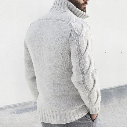 Pull confortable homme – Sweat en coton doux, coupe décontractée et tendance