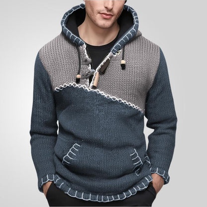 Pull à capuche homme – Sweatshirt confortable en coton pour casual et sport