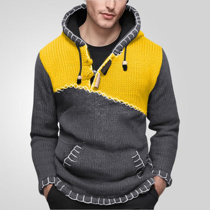 Pull à capuche homme – Sweatshirt confortable en coton pour casual et sport