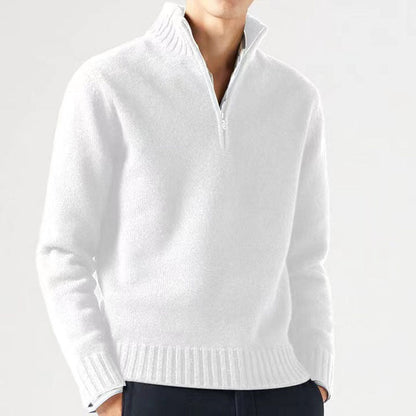 Pull en tricot décontracté homme – Pull léger et confortable pour casual chic