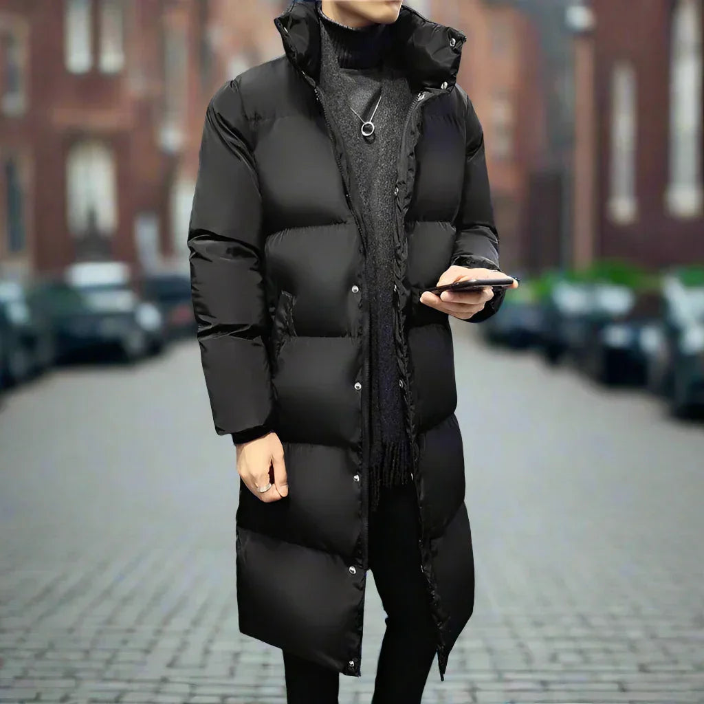 Manteau d'hiver homme – Veste matelassée chaude et élégante pour le froid