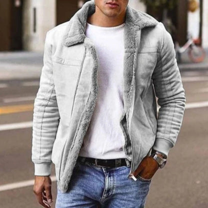 Veste confortable homme – Veste en tissu doux et léger pour toutes occasions