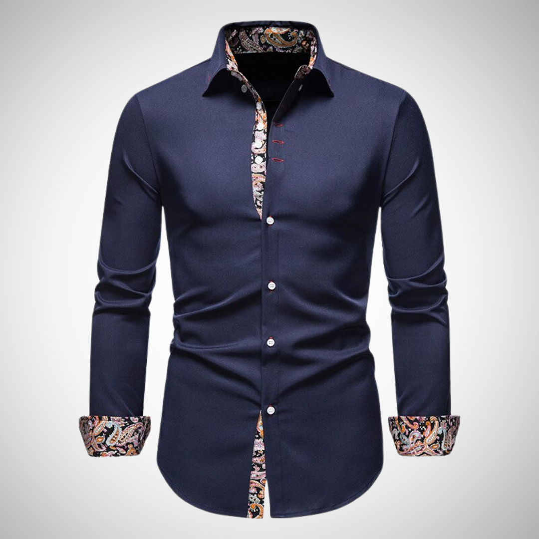 Chemise élégante homme – Chemise habillée en coton, coupe moderne et chic