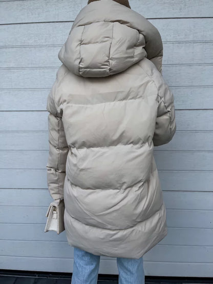 Manteau d'hiver femme – Doudoune chaude et légère pour temps froid