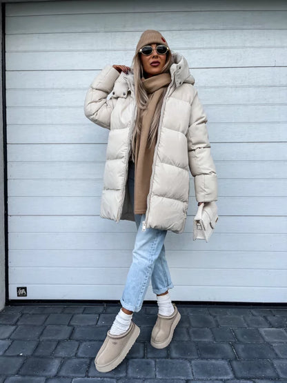 Manteau d'hiver femme – Doudoune chaude et légère pour temps froid