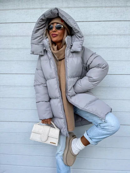 Manteau d'hiver femme – Doudoune chaude et légère pour temps froid