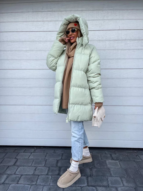 Manteau d'hiver femme – Doudoune chaude et légère pour temps froid