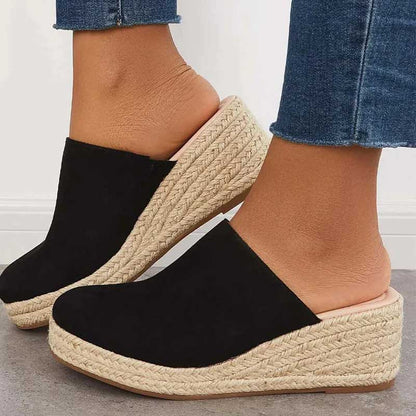 Sandales fermées femme – Chaussures élégantes en cuir pour été et soirée