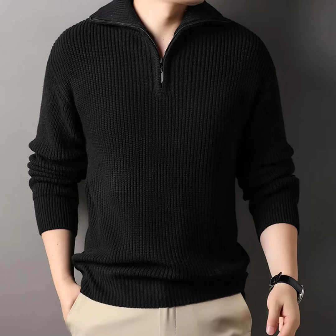 Pull classique homme – Pull en laine doux et confortable pour toutes occasions