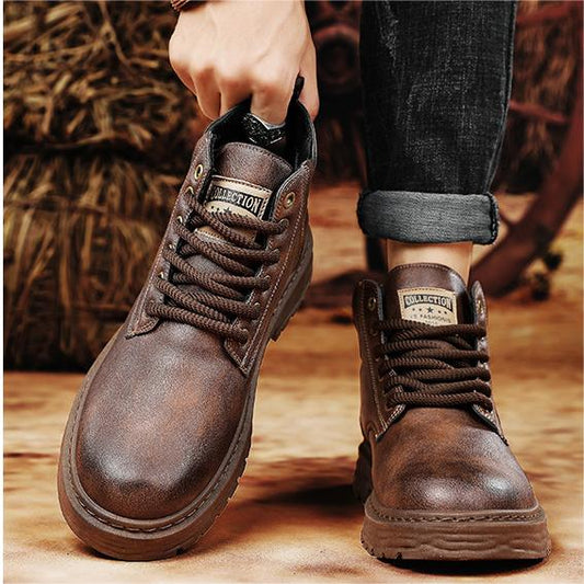 Chaussures en cuir homme vintage – Chaussures élégantes et durables pour occasions spéciales