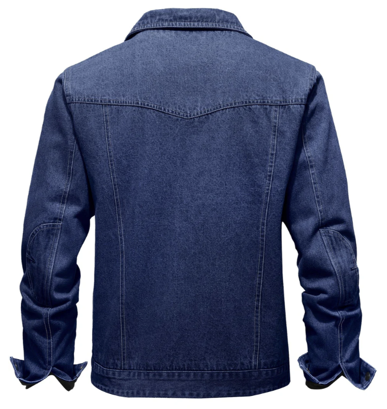 Veste en denim homme – Veste casual en jean coupe moderne et confortable