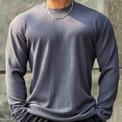 Pull col rond homme – Pull en coton doux et confortable pour toutes occasions