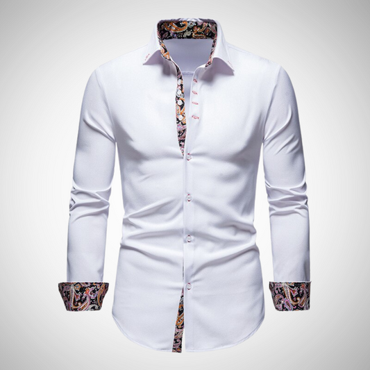 Chemise élégante homme – Chemise habillée en coton, coupe moderne et chic