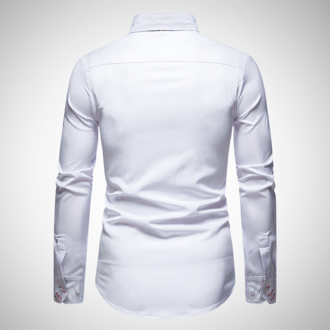 Chemise élégante homme – Chemise habillée en coton, coupe moderne et chic